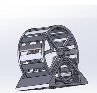 Hamster running wheel