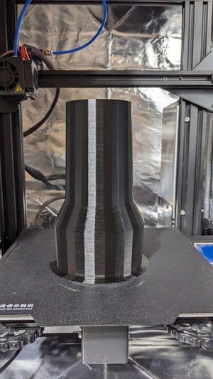 3 to 4 inch vent Duct Coupler Customizable