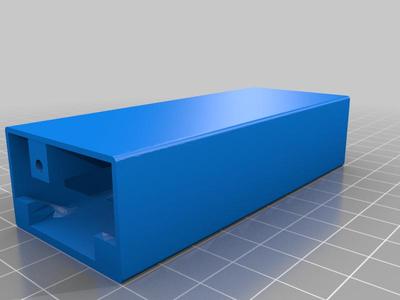 1602 LCD CASE (No  support - No screws required)