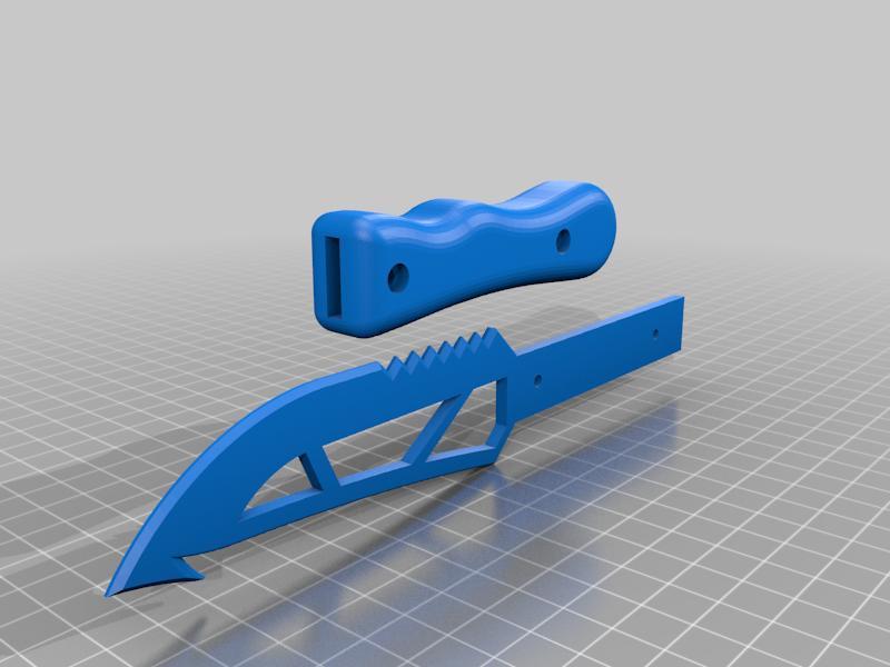 knife 1 with fishook