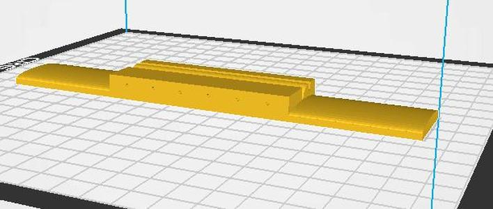 BRIDGE BASE FOR CLASSICAL GUITAR
