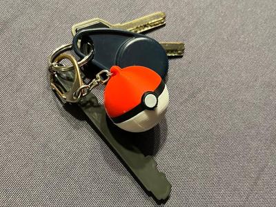 Pokeball Airtag Keychain