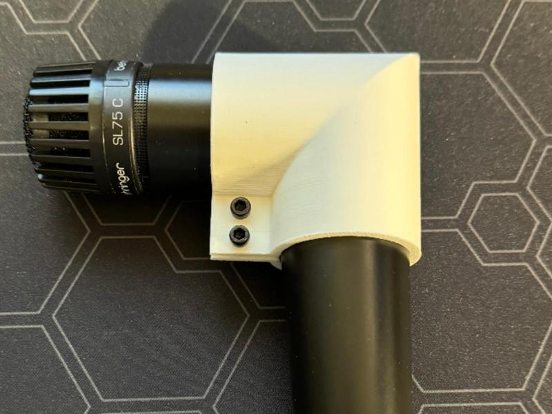 Shure SM57 90 degree angle 