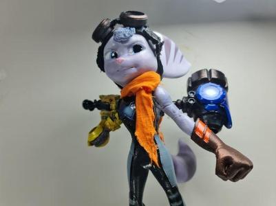 Action Figure Rivet ratchet and clank