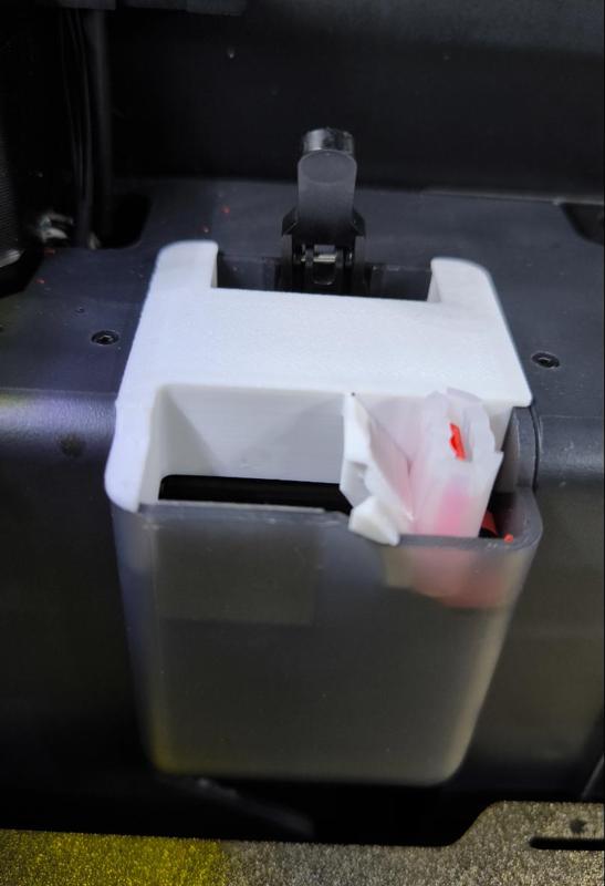 Poop Chute cover for Ultimate Nozzle wiper