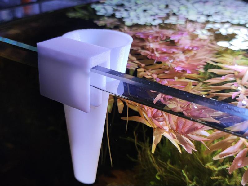 Aquarium Shrimp Feeder (4-6 mm glass)