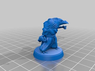Kenku - Unarmed with base