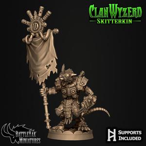 Wyzerd Gutterblade Banner-Bearer