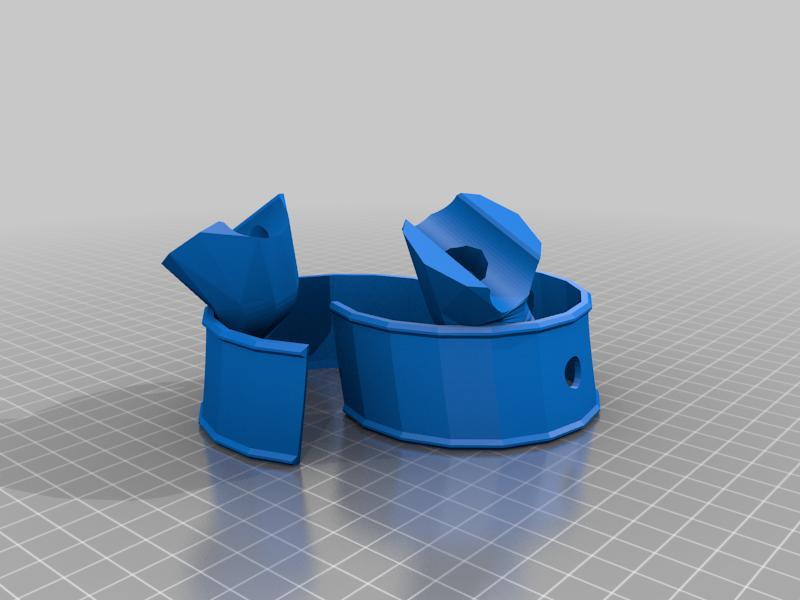 Custom made Sanlaki holder for quest 2