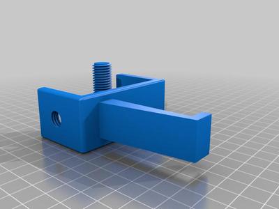 head phones holder with screw