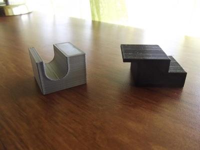 Clamp adapter for folding table