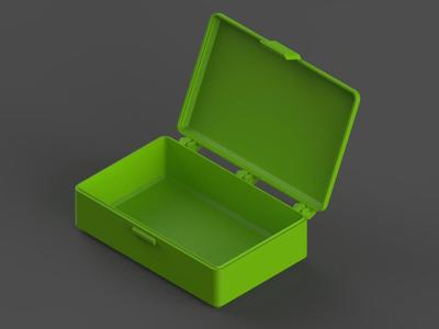 Elastic latch box - 160x100x45mm