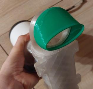 Pet feeder end Cap