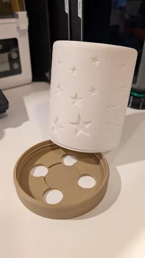 Protective Enclosure for Christmas Lantern   