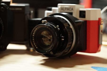 Holga 120N + Mamiya Press Lens Mod