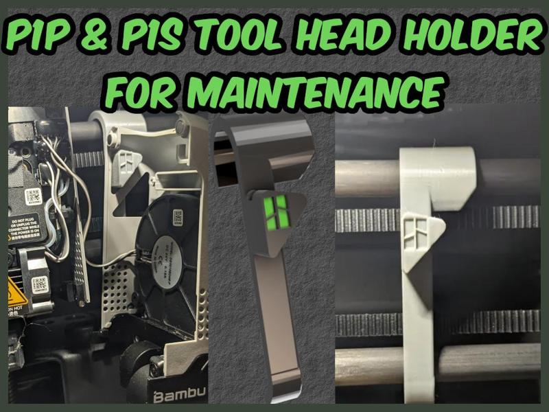 P1S & P1P Tool Head Holder
