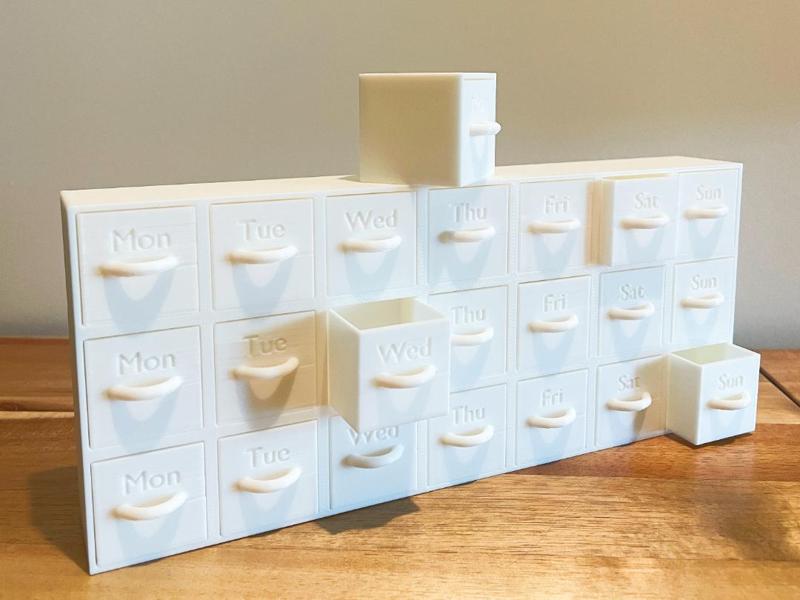 3 Week Pill Organizer