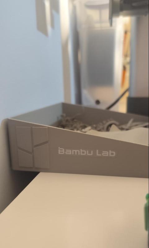 Poop and waste print bucket.