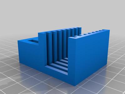 SD card rack with USB memory holder