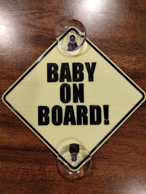 Baby on Board Sign