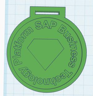 SAP BTP Diamond Game Medal