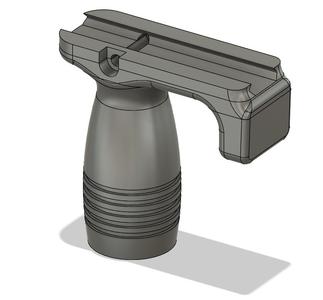 MP5k-style Foregrip - Picatinny