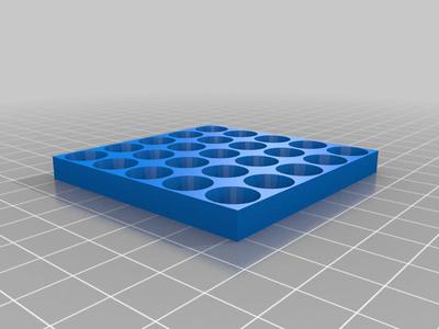 mold plate for .575 mini ball plug mold 