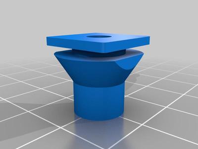 FIAT \ AUTOBIANCHI \ LANCIA \ ABARTH - SCREW CLIP-ON NUT , SCREW NUT BASE