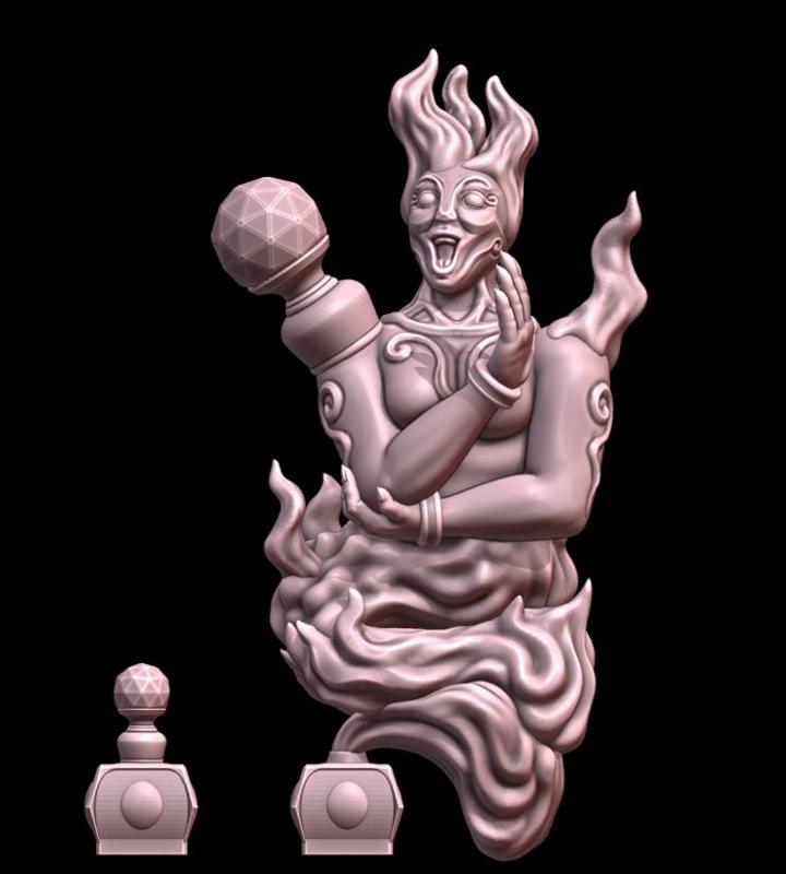 Perfume Golem / False Genie / Smellemental