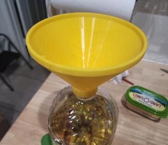Cooking Oil Funnel with Vent