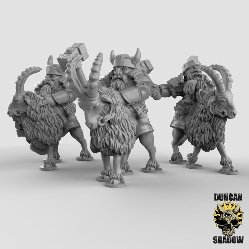 Dwarf Goat Riders