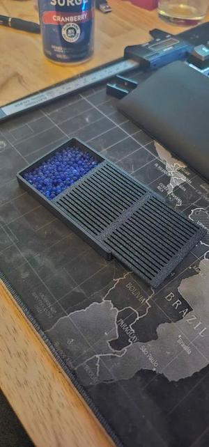 dessicant box for eryone dryer with slide lock top   