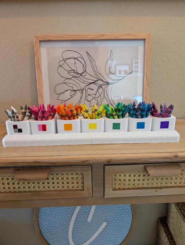 Crayon Organizer Tray   