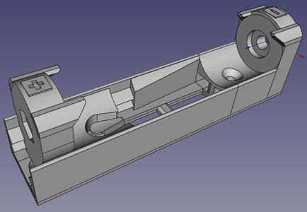 Slim 18650 holder