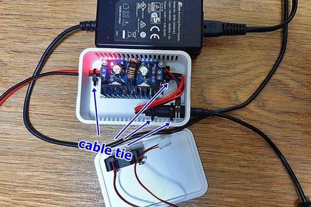 dc-dc converter adaptor using XL4016module