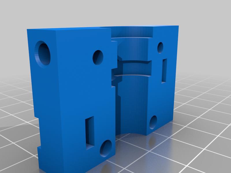 E3DV6 direct mount for Sapphire Pro