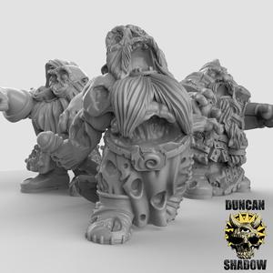 Zombie Dwarfs (pre supported)