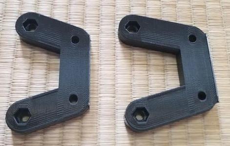 Virpil CM3 Throttle Base to Volair Sim Mount Converter