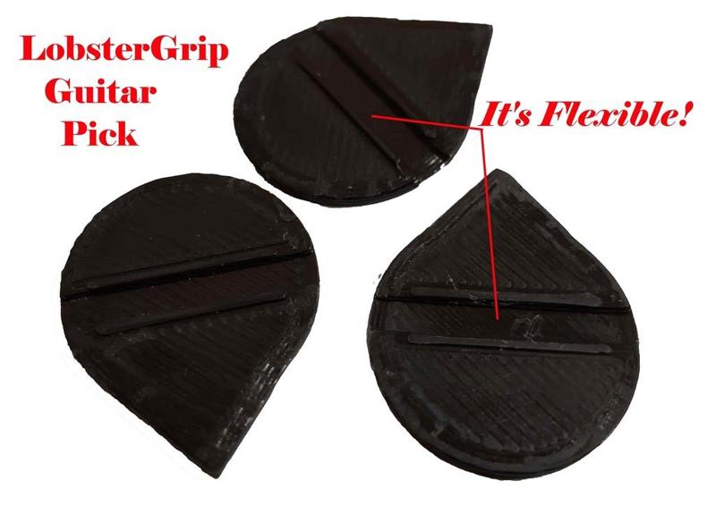 LobsterGrip Pick - The SemiFlexible Nonslip Guitar Pick