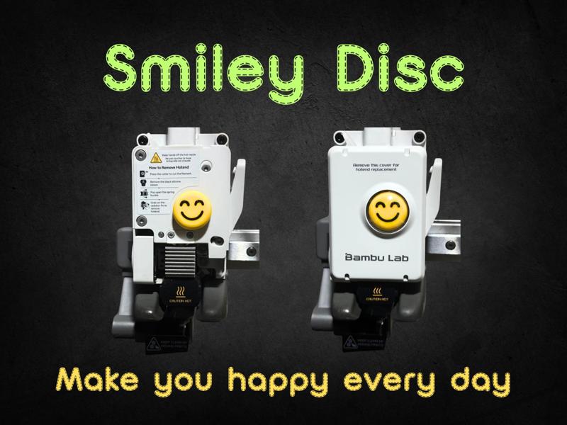 A1 / A1 mini Smiley Disc (Extruder Unit )