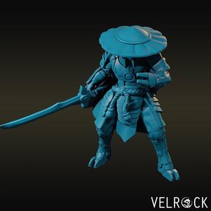Warforged Samurai with Katana (Male)