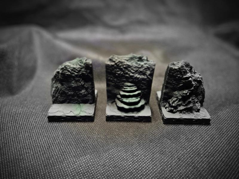 Gloomspore Caverns hills / middle wall