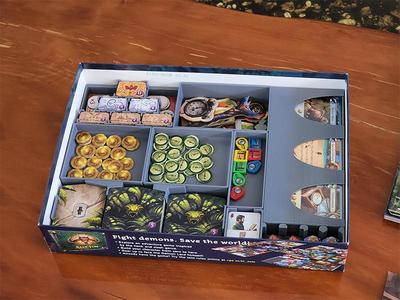 Lost Ruins of Arnak + Expedition Leaders Board Game Insert Organizer
