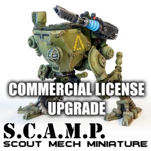 SCAMP Scout Mech Commercial License Upgrade (No 3D files)