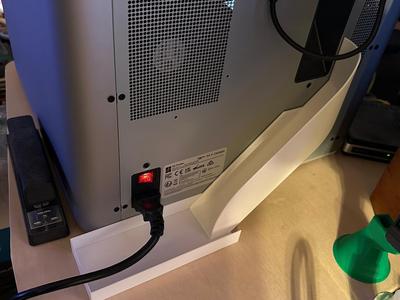 Discharge Chute to the right