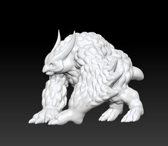 Stylized Owlbear