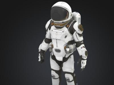 last filament futuristic astronaut