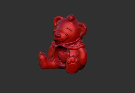 VALENTINE'S DAY TEDDY BEAR