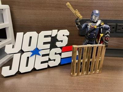 1:12 Pallet For Action Figures