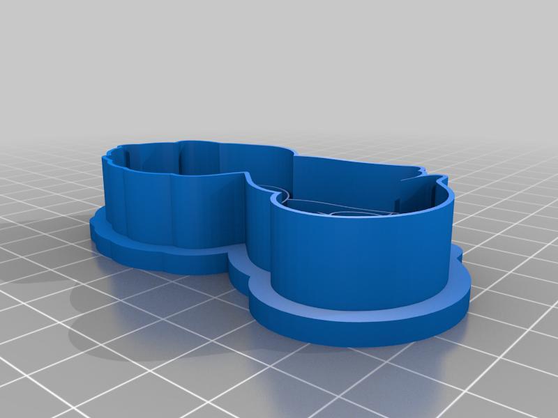 cookie cutter unicorn sitting